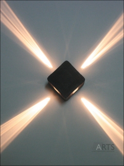 [LED 3W]사각 프리즘 벽등(소)(방수등)