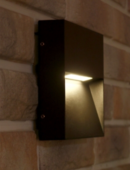 LED 3012 사각 외부벽등 5W (다크그레이)