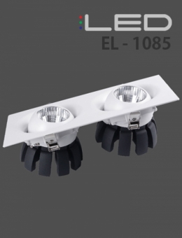 LED 멀티 2구 매입 72W(EL-1085) (타공 310x160)