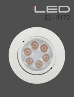 [LED 6W]EL-9172 3인치 매입등(다운라이트)(타공 75~80파이)