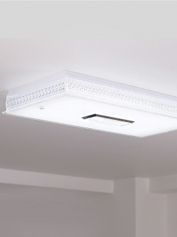 LED 히트 직사각 거실등 50W(화이트)